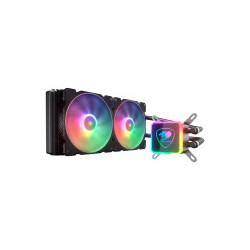 Cougar I Aqua ARGB 280 I 3MAQR280.0003 I AiO Liquid Cooling I Aqua ARGB 280 *1 + 140mm RGB fan x2 + remote control
