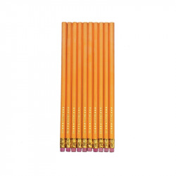 Creioane grafit cu radiera mina hb set 10