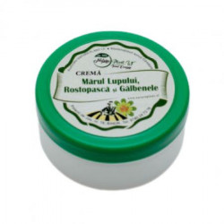 CREMA MARUL LUPULUI, ROSTOPASCA SI GALBENELE 100ml NATURA PLANT