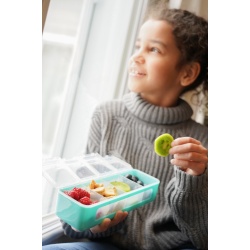 CUTIE SNACK 4 COMPARTIMENTE, MELII, BLUE - Img 3