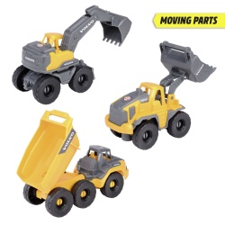 DICKIE VOLVO SET 3 UTILAJE PENTRU CONSTRUCTII - Img 4