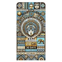 eSIM Botswana 20GB 30Days Standard