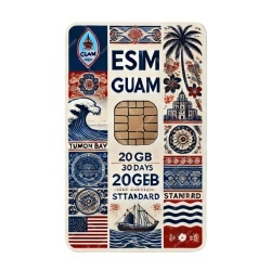 eSIM Guam 20GB 30Days Standard