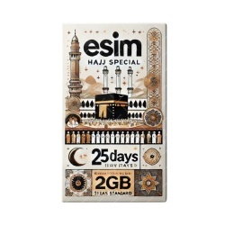 eSIM Hajj Special ARABIA 2GB 15Days Standard