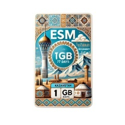 eSIM Kazakhstan 1GB 7Days Economy