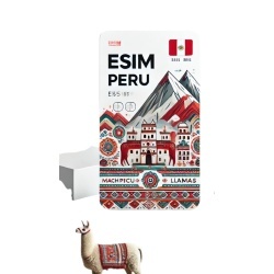 eSIM Peru, 50GB, 30 Days, Standard