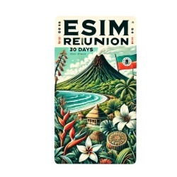 eSIM Reunion 20GB 30Days Standard