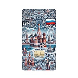 eSIM Russian Federation, Unlimited Plus, 30 Days