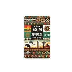 eSIM Senegal 20GB 30Days Economy