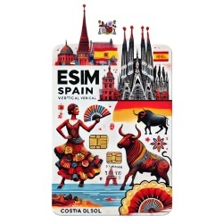 eSIM Spain, 50GB, 30 Days, Standard