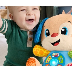 FISHER PRICE CATEL INTERACTIV CU URECHI ALBASTRE RADE SI INVATA - Img 3