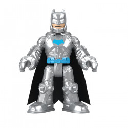 FISHER PRICE IMAGINEXT DC SUPER FRIENDS ROBOT BATMAN IN COSTUM GRI 30CM - Img 7