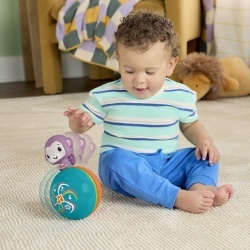 FISHER PRICE JUCARIE INTERACTIVA MUZICALA MAIMUTICA CU MINGE - Img 5