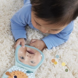 FISHER PRICE JUCARIE SENZORIALA 2 IN 1 TUMMY TIME VIDRA PENTRU BEBELUSI - Img 5
