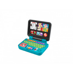 FISHER PRICE LAUGH&LEARN LAPTOP INTERACTIV IN LIMBA ROMANA - Img 6