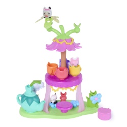 GABBYS DOLLHOUSE FAIRYLANDIA SET DE JOACA PETRECERE CU CEAI CU FIGURINE SI ACCESORII - Img 9