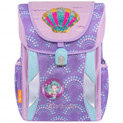 Ghiozdan neechipat joy dimensiune 38 x 30 x 20 cm motiv lilac beach - Img 1