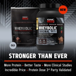 Gnc Amp New Wheybolic, Proteina Din Zer, Studiata Clinic, Cu Aroma De Vanilie, 841.6 G - Img 2