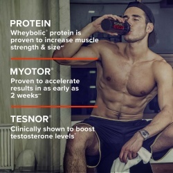 Gnc Amp Wheybolic Alpha Myotor, Proteina Din Zer Cu Aroma De Ciocolata, 1322.2 G - Img 5