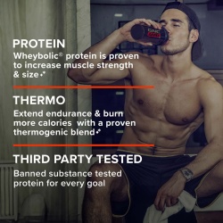 Gnc Amp Wheybolic Ripped, Proteina Din Zer, Cu Aroma De Vanilie, 469.8 G - Img 6