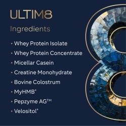Gr8 Lifestyle Ultim8 Protein And Colostrum Complex With Vanilla Creme Flavor, Proteina Si Complex Cu Colostru, Cu Aroma De Crema De Vanilie, 1.15 Kg - Img 7