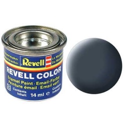 Gri antracit mat RAL 7021, vopsea email 14 ml