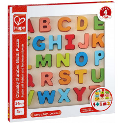 Hape puzzle alfabet chunky - Img 1