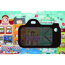 Hape puzzle orasul animat - Img 4