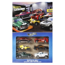 HOT WHEELS LEGENDS SILVER SERIES SET 6 MASINUTE METALICE