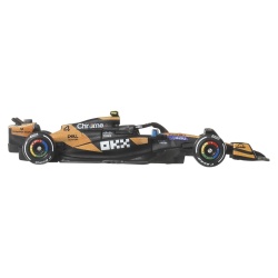 HOT WHEELS PREMIUM REAL RIDERS FORMULA 1 2024 MASINUTA METALICA MCLAREN FORMULA 1 TEAM SCARA 1 LA 64 - Img 5