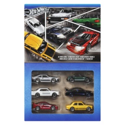 HOT WHEELS SILVER SERIES SET 6 MASINUTE METALICE TEMATICA JAPONEZA - Img 1