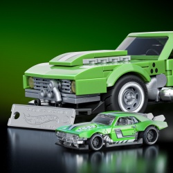 HOT WHEELS SPEED SERIES SET DE CONSTRUCTII CAMARO BY CHEVROLET 1968 - Img 7