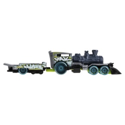 HOT WHEELS TRACK FLEET CAMION FLOTA NITRO RAIL SCARA 1 LA 64 - Img 4