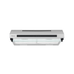 Hota traditionala Tesla DB601AXB, 3 trepte, 60cmTouch control, LED 2x2W, 2 motoare, inox/neg - Img 1