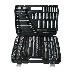 HR TRUSA 216 PIESE CR-V (1/4",3/8"&1/2")