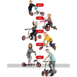 Infento, bicicleta, tricicleta, trotineta modulara 14 in 1, 156 parti, recomandat pentru copii 1- 6 ani - Img 4