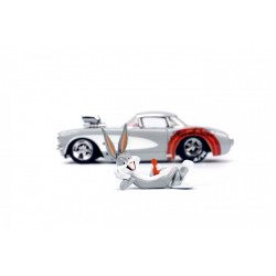 Jada masinuta metalica bugs bunny 1957 chevrolet corvette 1:24 - Img 5