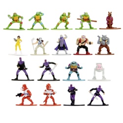JADA NANOFIGURINE METALICE TESTOASELE NINJA 18 FIGURINE 4CM - Img 4
