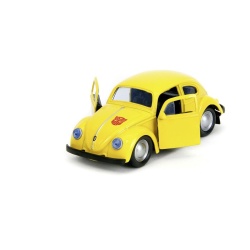 JADA TRANSFORMERS MASINUTA METALICA BUMBLEBEE VOLKSWAGEN BEETLE SCARA 1 LA 32 - Img 2