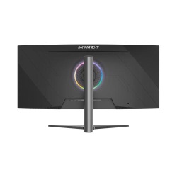 JAPANNEXT Monitor Curbat 37.5" IPS UWQHD+ (3840x1600) 144Hz 1ms HDR Charging via USB-C (65W), 100% sRGB, Speakers