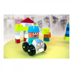 Joc constructii tematic Spital Miniland, 17 piese, 3 ani+ - Img 2