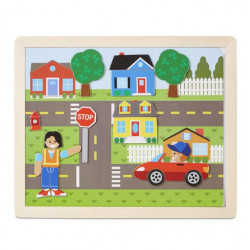 Joc magnetic potriveste piesele Melissa & Doug - Img 1