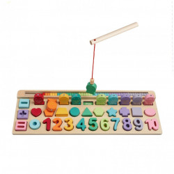 JOC PUZZLE DIN LEMN, 4 IN 1, 35 DE PIESE - Img 3
