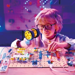 Jucarie Labbox - Circuit Explorer Lab Kit, 100+ experimente (76 piese) - Img 2