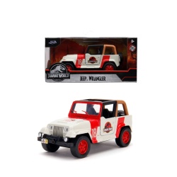 JURASSIC WORLD MASINUTA METALICA JEEP WRANGLER SCARA 1 LA 32 - Img 5