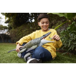 JURASSIC WORLD REBIRTH BITE N BLAST DINOZAUR MOSASAURUS INTERACTIV CU MISCARI SI FUNCTIE SPECIALA 50CM - Img 5
