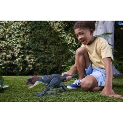JURASSIC WORLD SURVIVAL CHARGE AND CHOMP DINOZAUR INTERACTIV CARNOTAURUS - Img 5