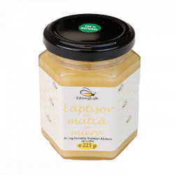Laptisor de matca in miere by Dr. Ing. Cornelia Dostetan Abalaru apicultor - 225g