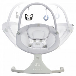 LEAGAN ELECTRIC KINDERKRAFT LULI, 2 IN 1, GREY - Img 5