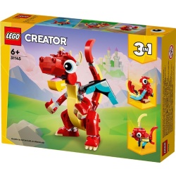 LEGO CREATOR 3IN1 DRAGON ROSU 31145 - Img 5